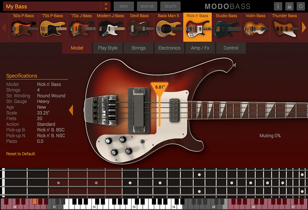 IK Multimedia Announces MODO BASS, A Physically Modeled Bass Guitar Instrument
